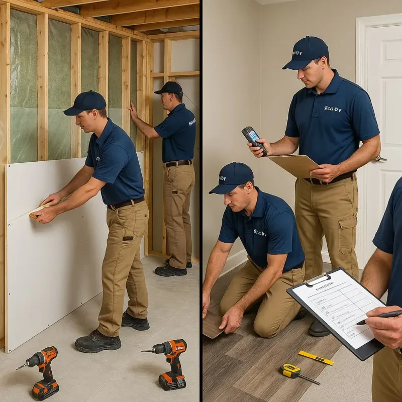 Repairs and Reconstruction process in Will County, IL